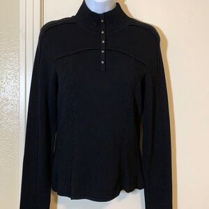 NILS Sportswear Pullover Mock Turtleneck Knit, S